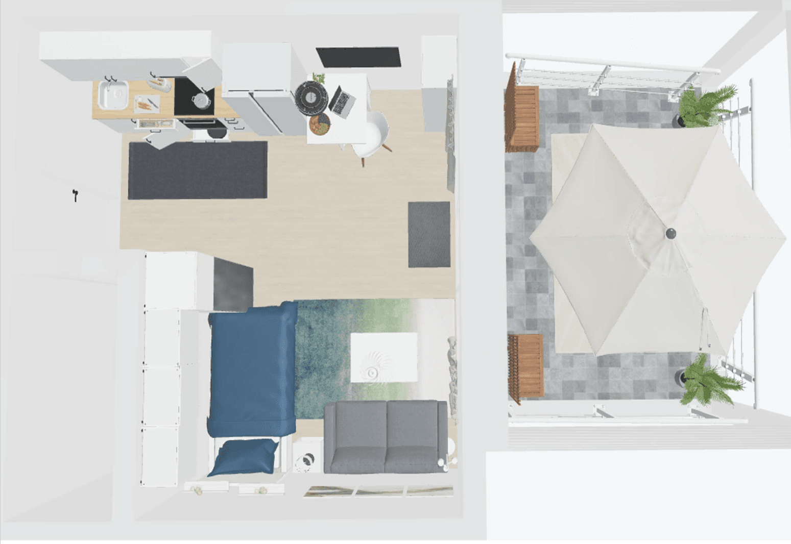 Prenájom bytu 1-izbový 27 m², Gladbacher Straße 454, Viersen, Severné Porýnie - Westfálsko Prenájom bytu 1-izbový 27 m², Gladbacher Straße 454, Viersen, Severné Porýnie - Westfálsko