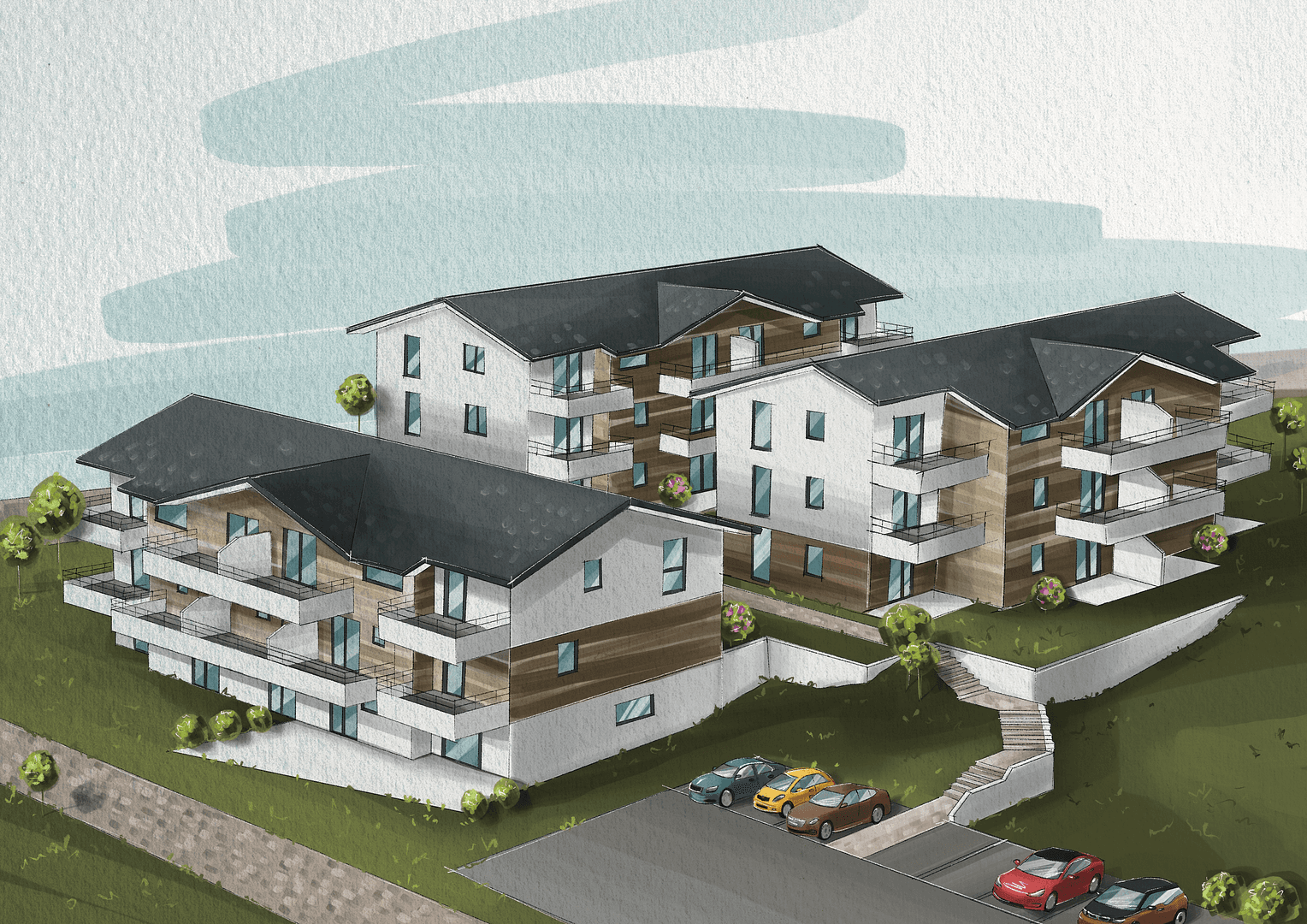 Predaj bytu 2-izbový 44 m², Babenhauser Straße 11, Boos, Bavorsko Predaj bytu 2-izbový 44 m², Babenhauser Straße 11, Boos, Bavorsko