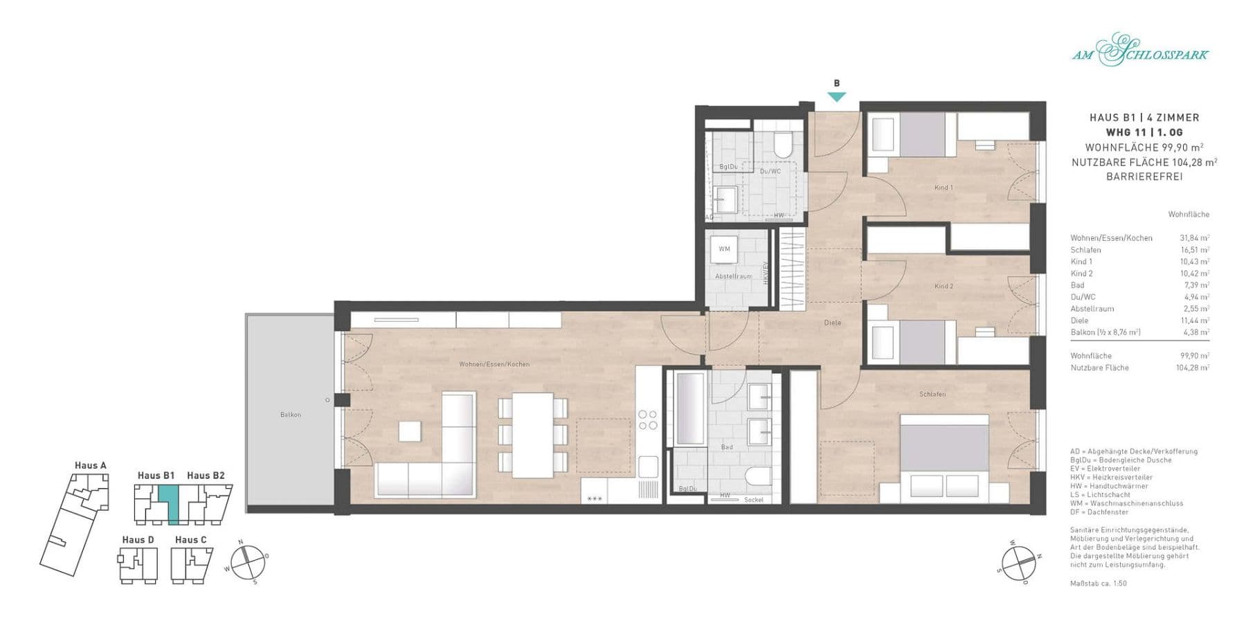 Predaj bytu 4-izbový 100 m², Fußbergstraße, Gauting, Bavorsko Predaj bytu 4-izbový 100 m², Fußbergstraße, Gauting, Bavorsko