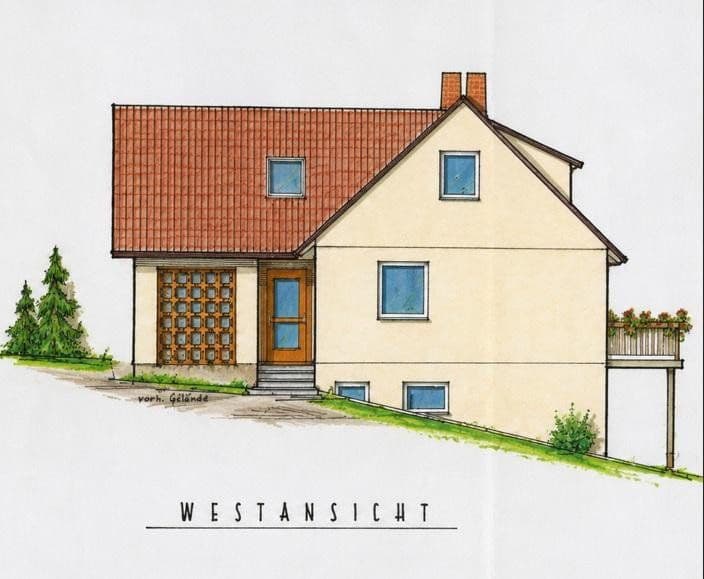 Predaj domu 142 m², pozemek 1.284 m², Rehwinkel, Fuldatal, Hesensko Predaj domu 142 m², pozemek 1.284 m², Rehwinkel, Fuldatal, Hesensko
