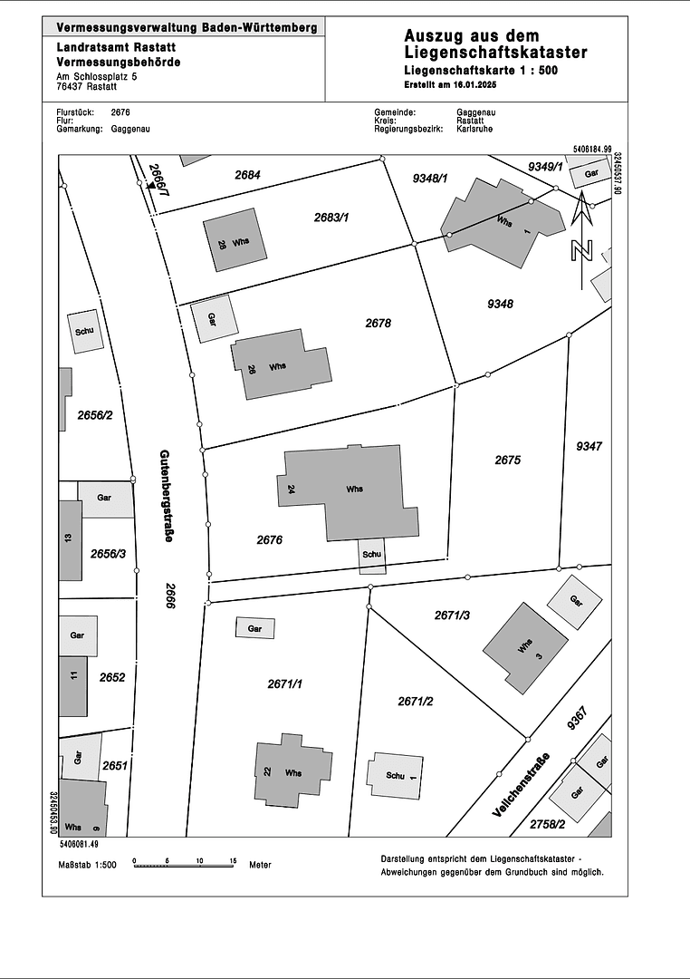 Predaj pozemku 661 m², Gutenbergstraße, Gaggenau, Bádensko-Wurttembersko Predaj pozemku 661 m², Gutenbergstraße, Gaggenau, Bádensko-Wurttembersko