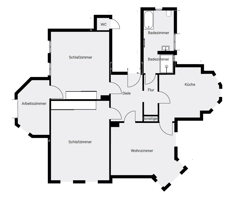Prenájom bytu 3-izbový 142 m², Sohnreystraße 17, Northeim, Dolné Sasko Prenájom bytu 3-izbový 142 m², Sohnreystraße 17, Northeim, Dolné Sasko