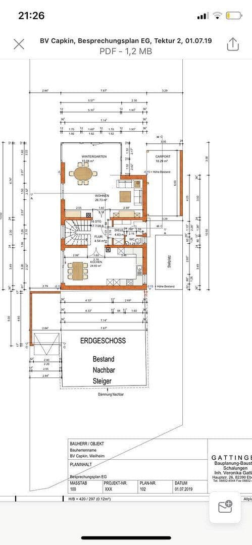 Predaj domu 172 m², pozemek 300 m², Weilheim, Bavorsko Predaj domu 172 m², pozemek 300 m², Weilheim, Bavorsko