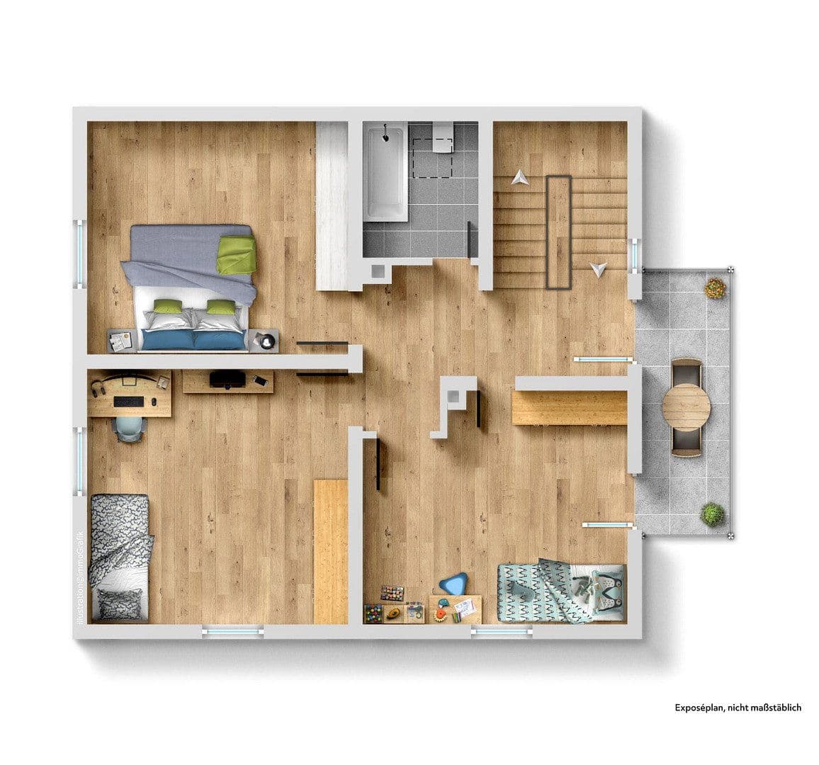 Predaj domu 124 m², pozemek 655 m², Peterslahr, Porýnie-Falcko Predaj domu 124 m², pozemek 655 m², Peterslahr, Porýnie-Falcko