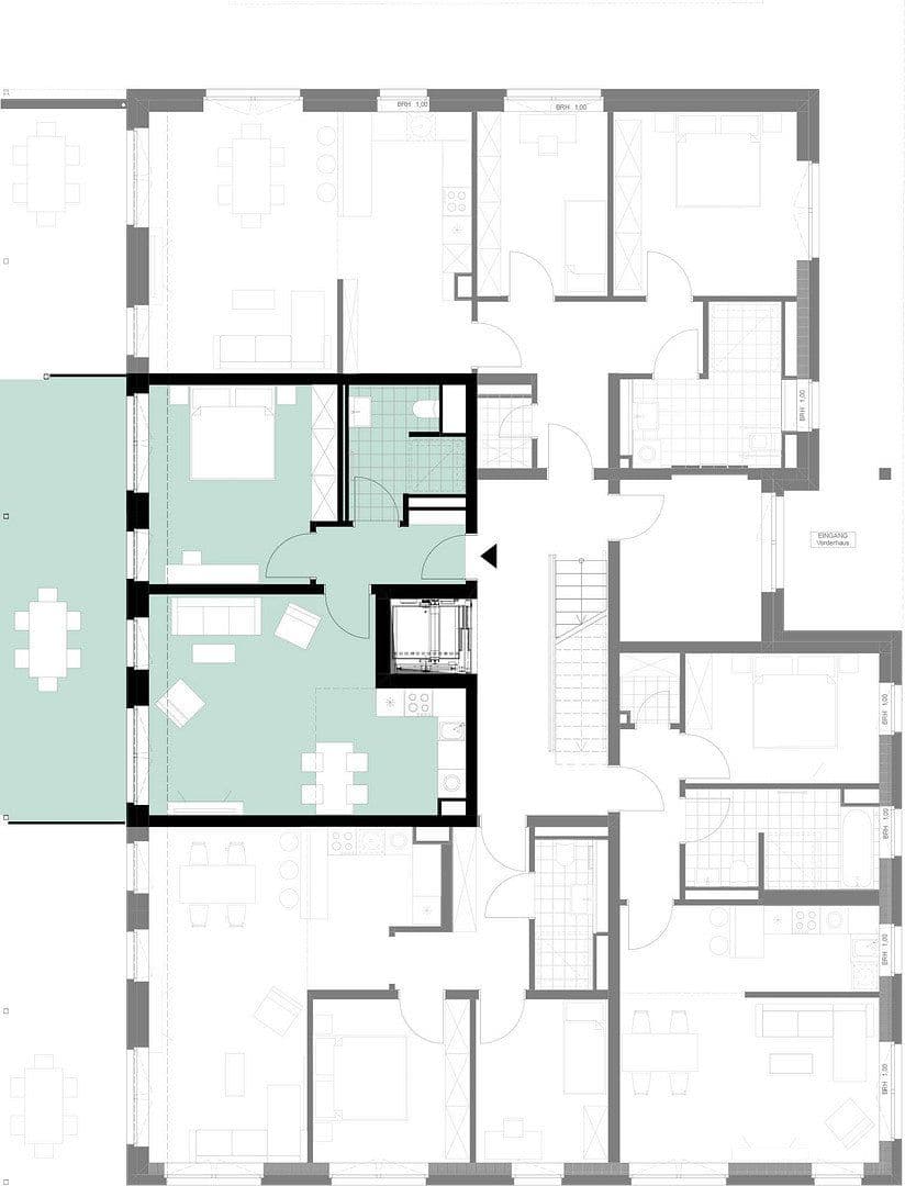 Predaj bytu 2-izbový 67 m², Hildesheimer Str. 128 A+B, Laatzen, Dolné Sasko Predaj bytu 2-izbový 67 m², Hildesheimer Str. 128 A+B, Laatzen, Dolné Sasko