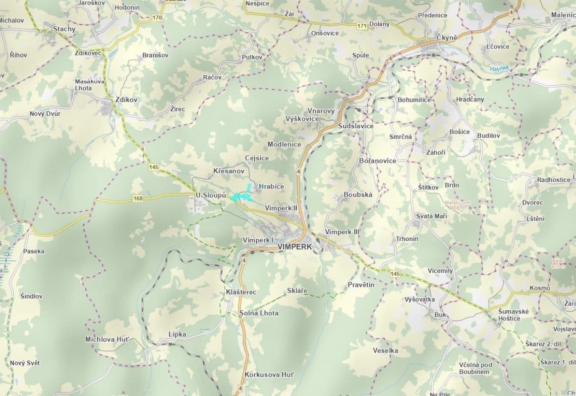 Predaj pozemku 15.959 m², Vimperk, Jihočeský kraj Predaj pozemku 15.959 m², Vimperk, Jihočeský kraj