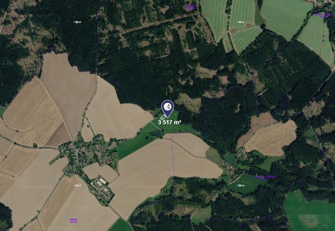 Predaj pozemku 879 m², Třebětín, Středočeský kraj Predaj pozemku 879 m², Třebětín, Středočeský kraj