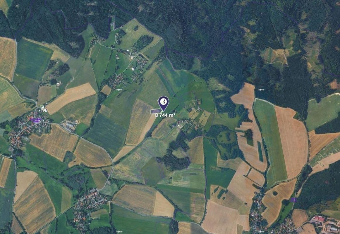 Predaj pozemku 8.744 m², Kbel, Plzeňský kraj Predaj pozemku 8.744 m², Kbel, Plzeňský kraj