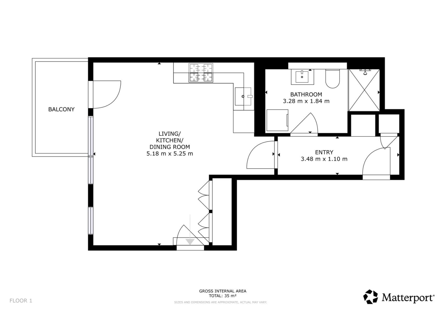 Prenájom bytu 1-izbový 35 m², Hodkovická, Praha, Praha Prenájom bytu 1-izbový 35 m², Hodkovická, Praha, Praha