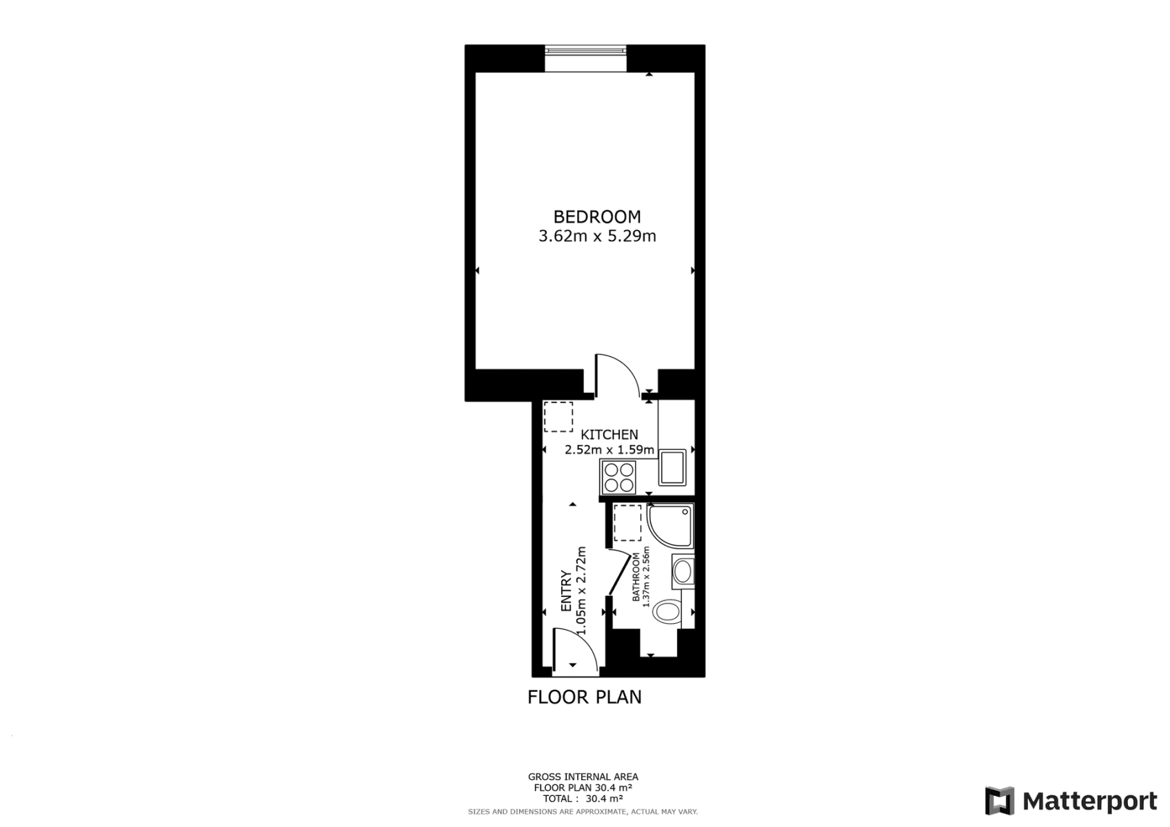 Prenájom bytu 1-izbový 29 m², Milíčova, Praha, Praha Prenájom bytu 1-izbový 29 m², Milíčova, Praha, Praha