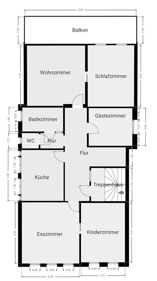 Prenájom bytu 5-izbový 117 m², Stuttgarter Straße 5, Herrenberg, Bádensko-Wurttembersko Prenájom bytu 5-izbový 117 m², Stuttgarter Straße 5, Herrenberg, Bádensko-Wurttembersko