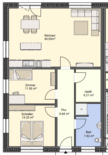 Prenájom bytu 3-izbový 91 m², Steinbergkirche, Šlezvicko-Holštajnsko Prenájom bytu 3-izbový 91 m², Steinbergkirche, Šlezvicko-Holštajnsko