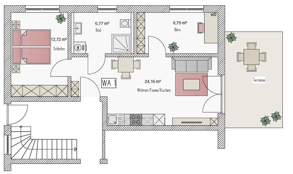 Prenájom bytu 3-izbový 61 m², An der Schwefelquelle 2, Schwandorf, Bavorsko Prenájom bytu 3-izbový 61 m², An der Schwefelquelle 2, Schwandorf, Bavorsko