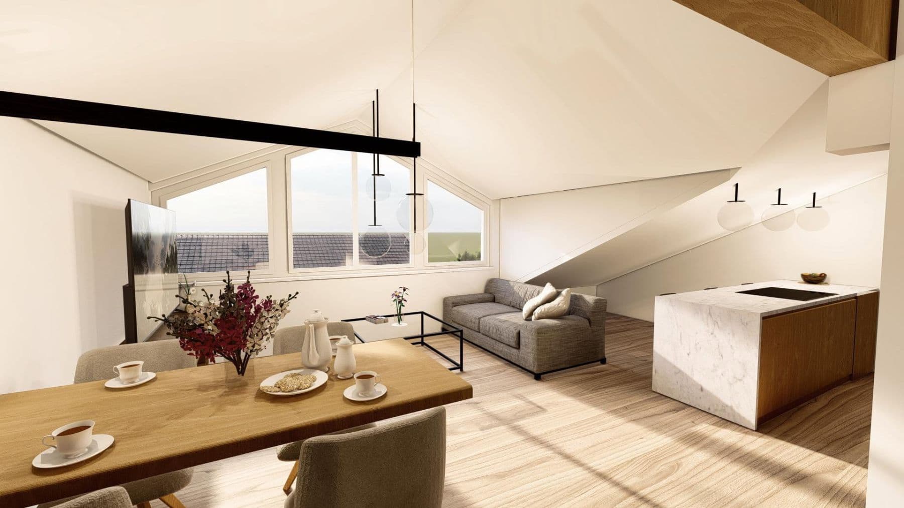 Predaj bytu 2-izbový 64 m², Axdorfer Feld 15, Traunstein, Bavorsko Predaj bytu 2-izbový 64 m², Axdorfer Feld 15, Traunstein, Bavorsko