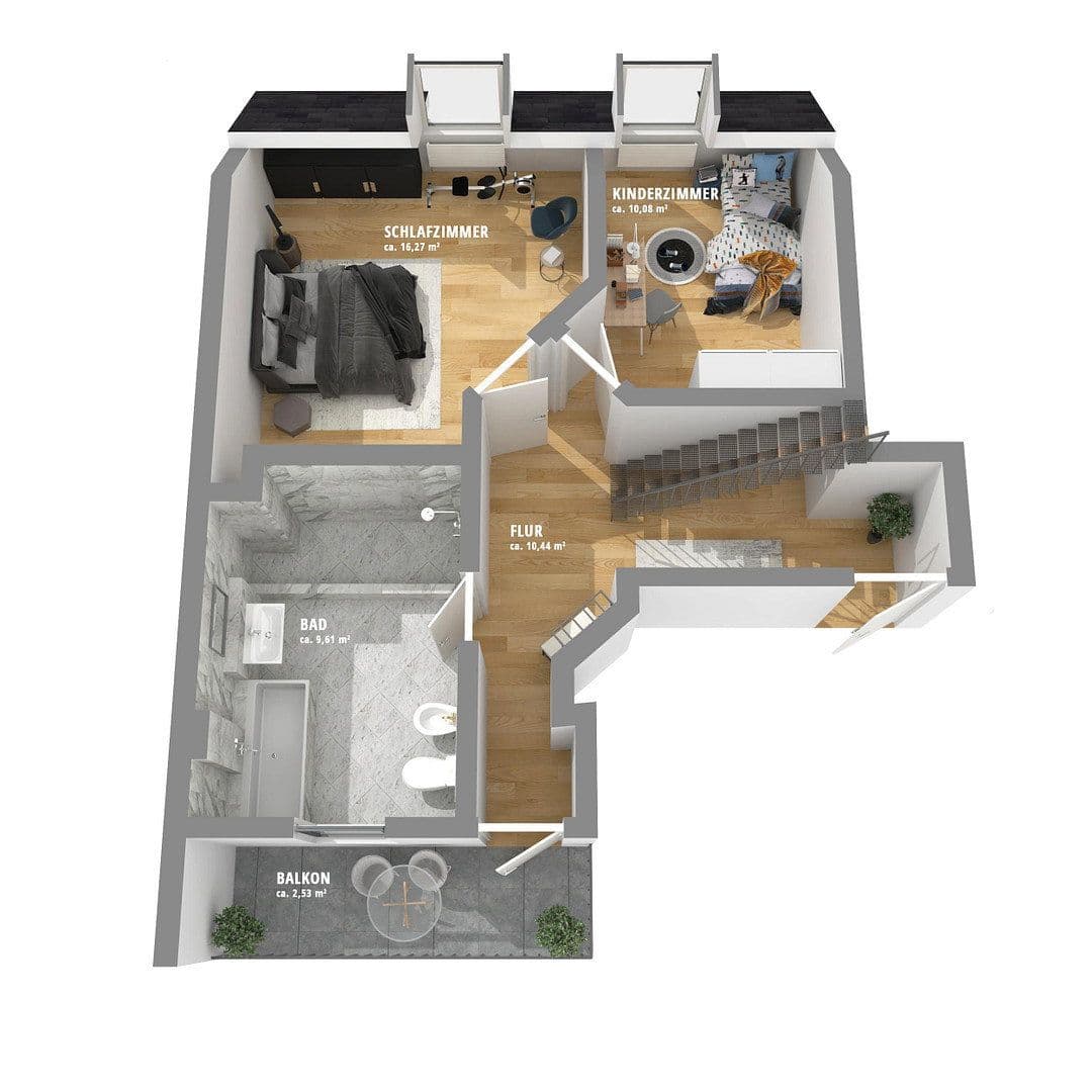Predaj bytu 3-izbový 107 m², Frankfurt, Hesensko Predaj bytu 3-izbový 107 m², Frankfurt, Hesensko