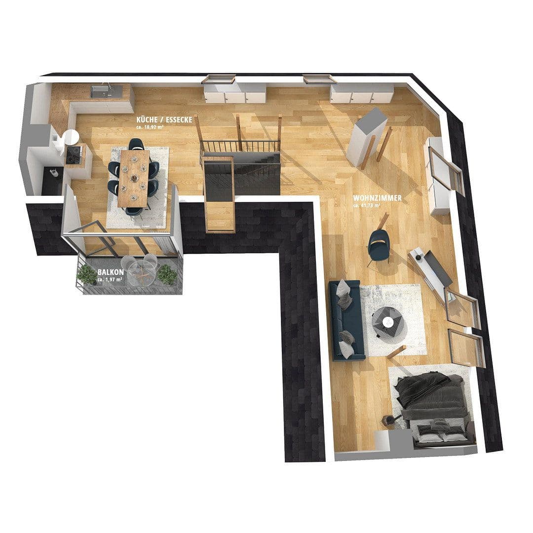 Predaj bytu 3-izbový 107 m², Frankfurt, Hesensko Predaj bytu 3-izbový 107 m², Frankfurt, Hesensko