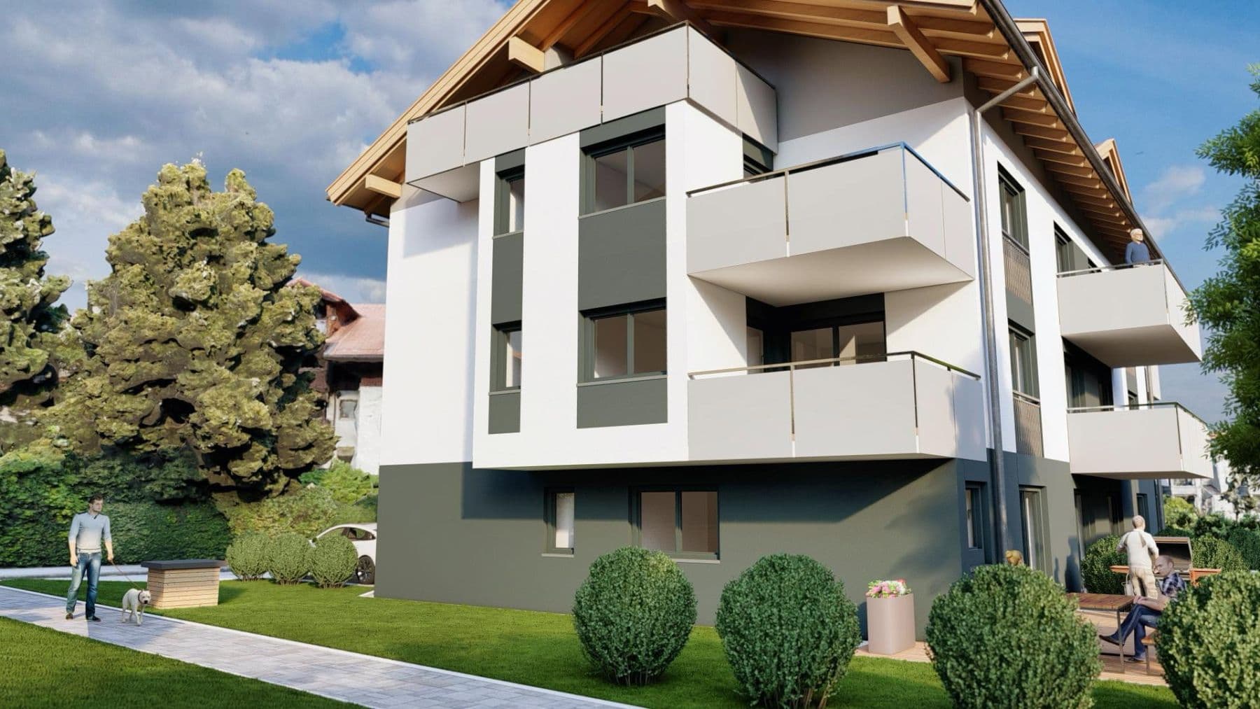 Predaj bytu 3-izbový 87 m², Axdorfer Feld 15, Traunstein, Bavorsko Predaj bytu 3-izbový 87 m², Axdorfer Feld 15, Traunstein, Bavorsko