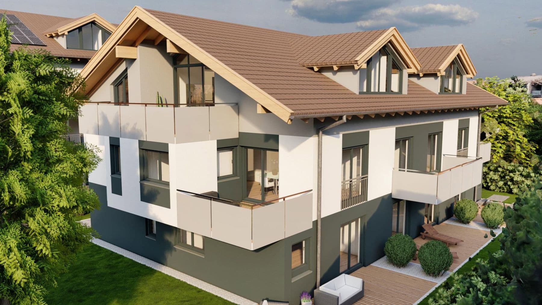 Predaj bytu 3-izbový 87 m², Axdorfer Feld 15, Traunstein, Bavorsko Predaj bytu 3-izbový 87 m², Axdorfer Feld 15, Traunstein, Bavorsko