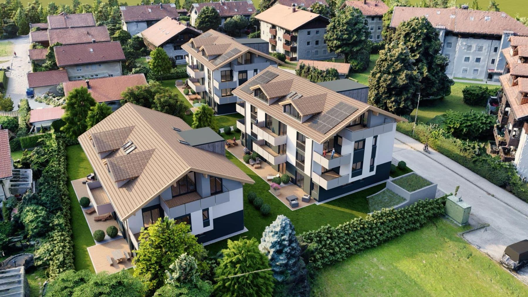 Predaj bytu 3-izbový 87 m², Axdorfer Feld 15, Traunstein, Bavorsko Predaj bytu 3-izbový 87 m², Axdorfer Feld 15, Traunstein, Bavorsko