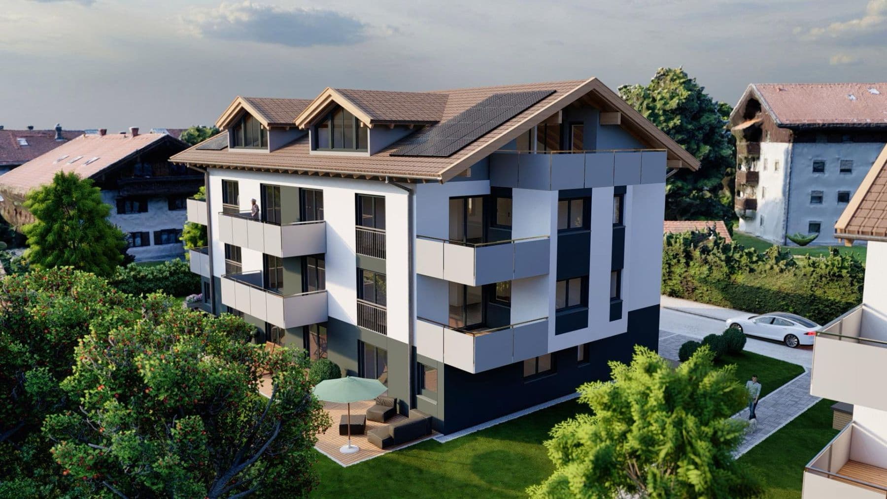 Predaj bytu 3-izbový 87 m², Axdorfer Feld 15, Traunstein, Bavorsko Predaj bytu 3-izbový 87 m², Axdorfer Feld 15, Traunstein, Bavorsko