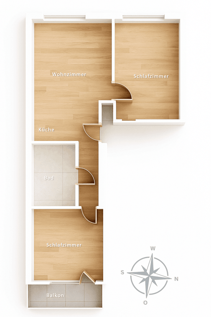 Predaj bytu 3-izbový 65 m², Düsseldorf, Severné Porýnie - Westfálsko Predaj bytu 3-izbový 65 m², Düsseldorf, Severné Porýnie - Westfálsko