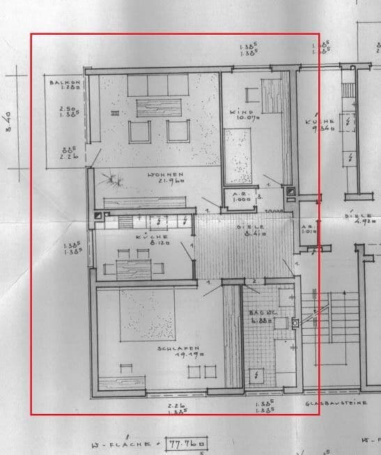 Prenájom bytu 3-izbový 78 m², Lakumerstr.42, Duisburg, Severné Porýnie - Westfálsko Prenájom bytu 3-izbový 78 m², Lakumerstr.42, Duisburg, Severné Porýnie - Westfálsko