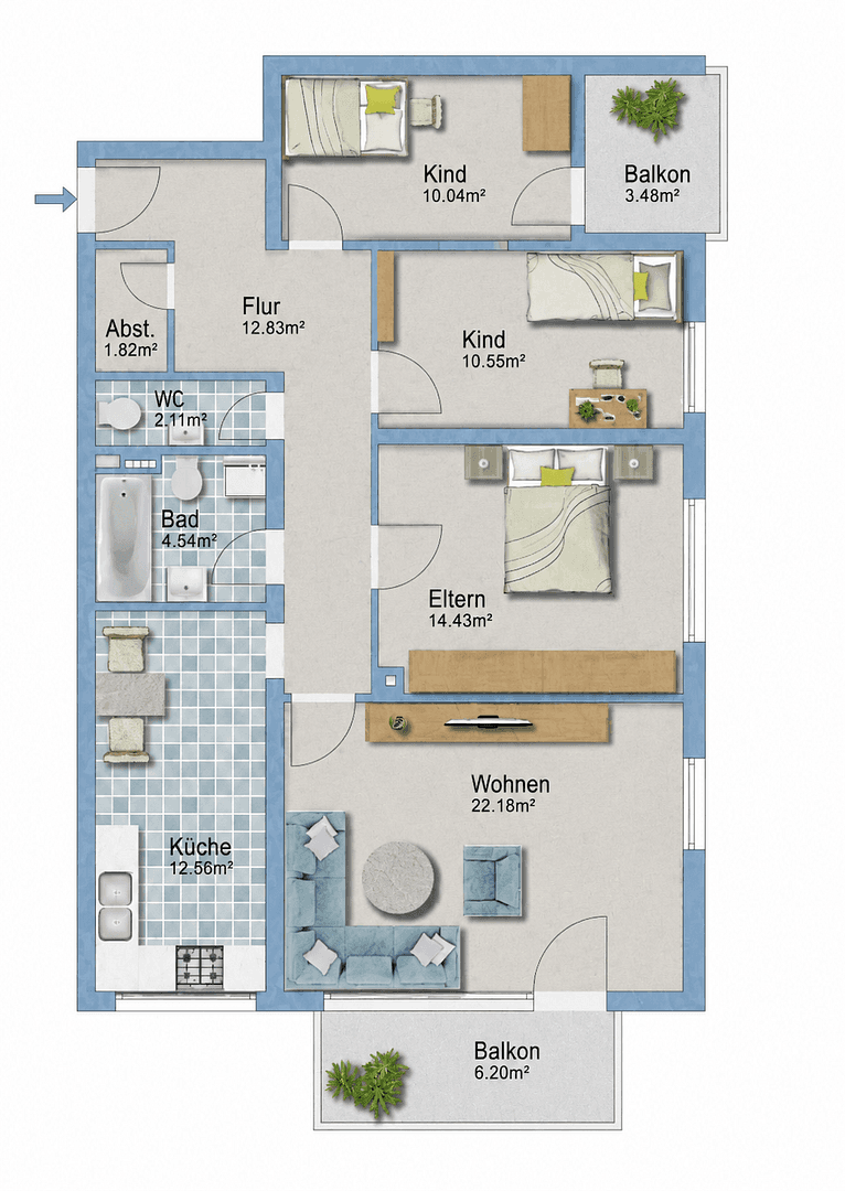 Predaj bytu 4-izbový 93 m², Lörrach, Bádensko-Wurttembersko Predaj bytu 4-izbový 93 m², Lörrach, Bádensko-Wurttembersko
