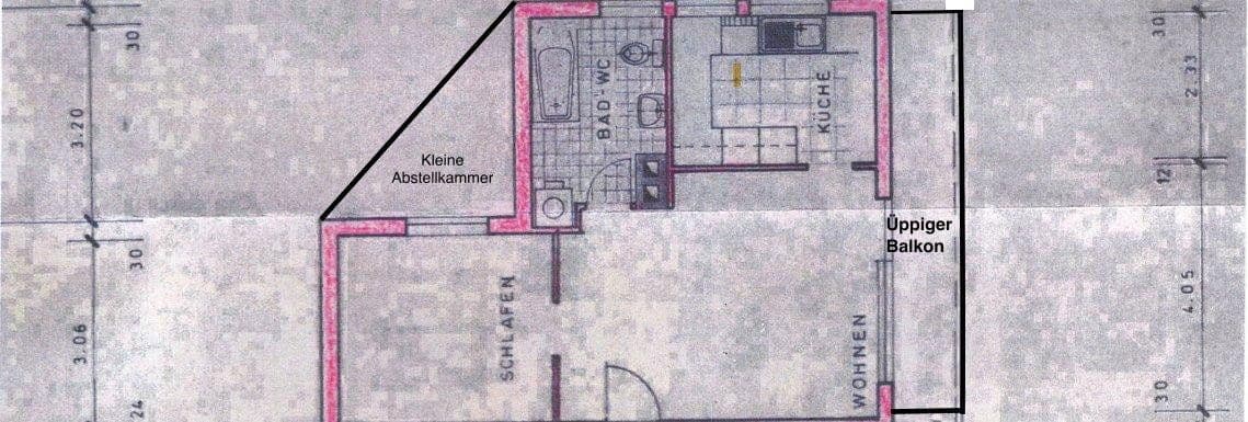 Prenájom bytu 2-izbový 48 m², Oberkirch, Bádensko-Wurttembersko Prenájom bytu 2-izbový 48 m², Oberkirch, Bádensko-Wurttembersko