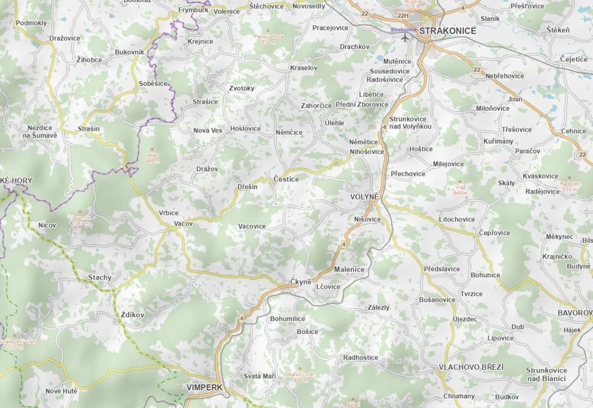 Predaj pozemku 2.470 m², Vacovice, Jihočeský kraj Predaj pozemku 2.470 m², Vacovice, Jihočeský kraj