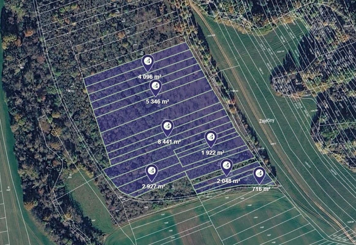 Predaj pozemku 25.496 m², Velehrad, Zlínský kraj Predaj pozemku 25.496 m², Velehrad, Zlínský kraj