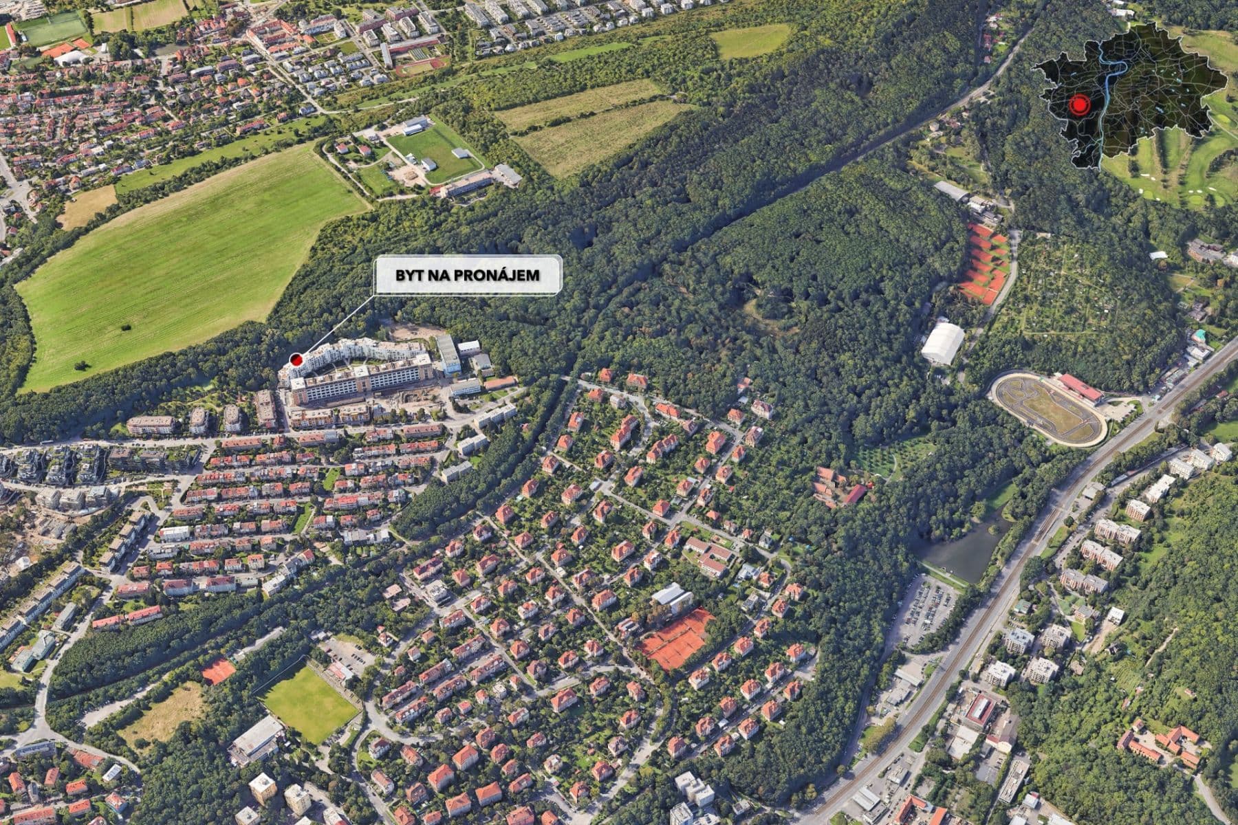 Prenájom bytu 3-izbový 83 m², Naskové, Praha, Praha Prenájom bytu 3-izbový 83 m², Naskové, Praha, Praha