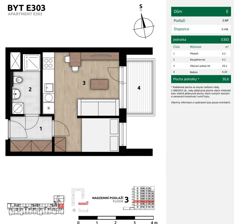 Predaj bytu 1-izbový 31 m², Arnošta Staňka, Praha, Praha Predaj bytu 1-izbový 31 m², Arnošta Staňka, Praha, Praha
