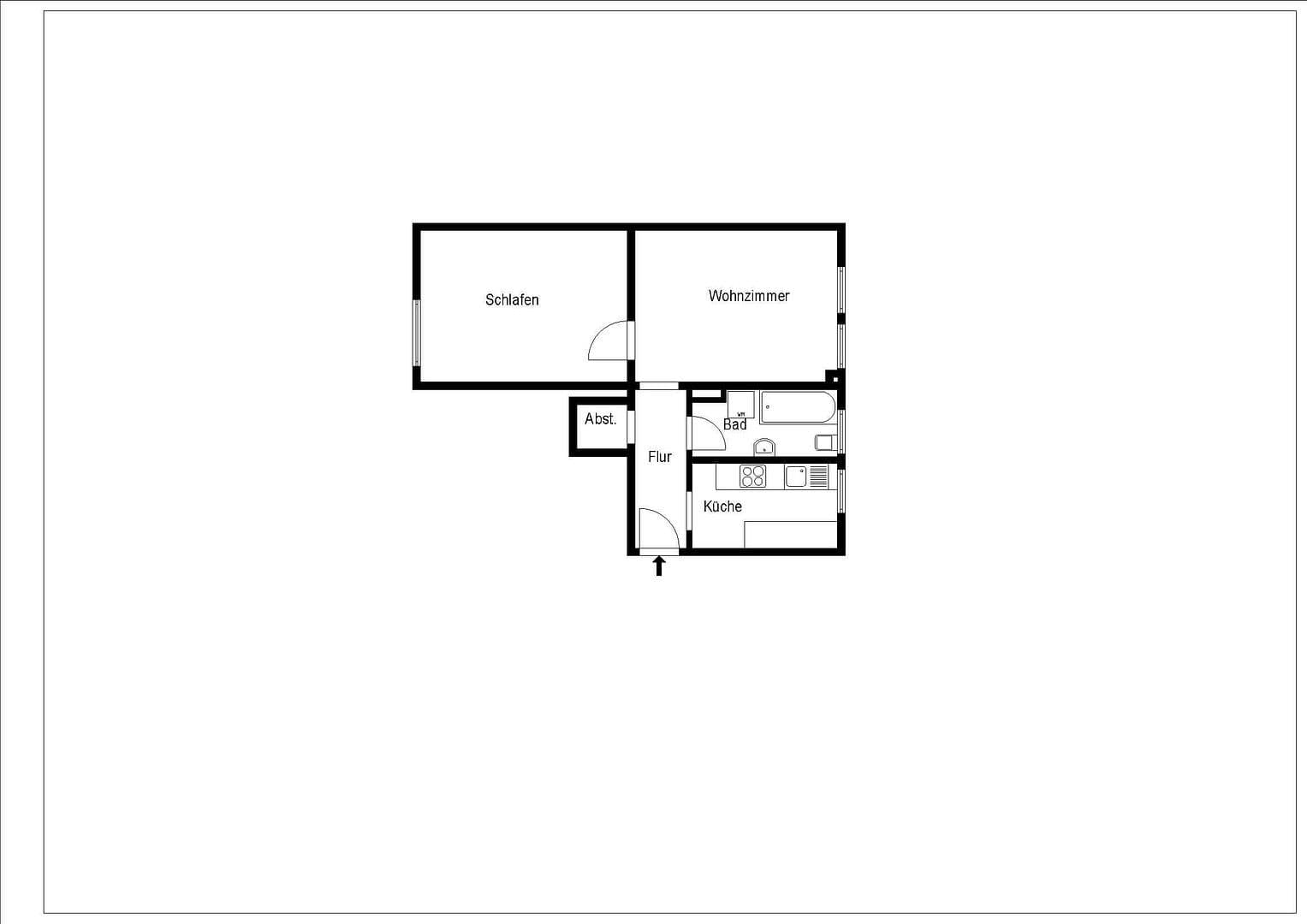 Predaj bytu 2-izbový 49 m², Deisenhofenerstraße 102, München, Bavorsko Predaj bytu 2-izbový 49 m², Deisenhofenerstraße 102, München, Bavorsko