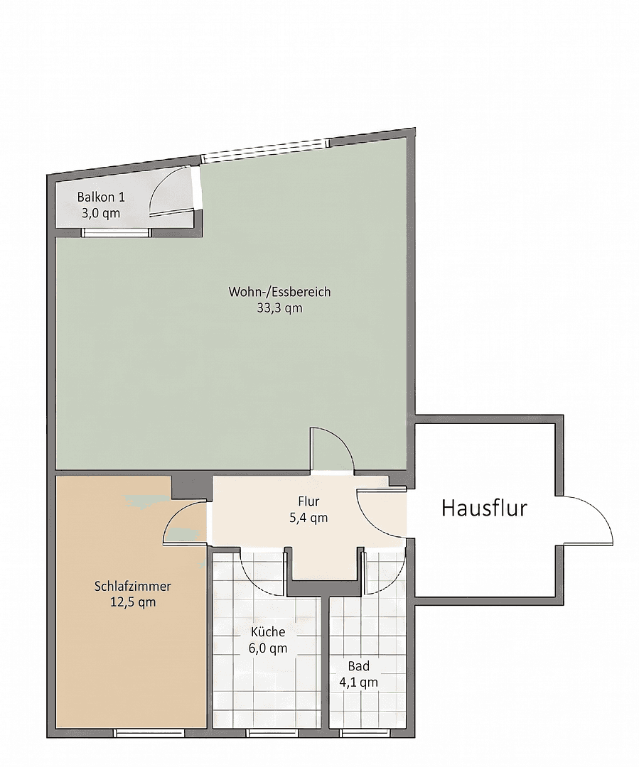 Predaj bytu 2-izbový 62 m², Berlin, Berlín Predaj bytu 2-izbový 62 m², Berlin, Berlín