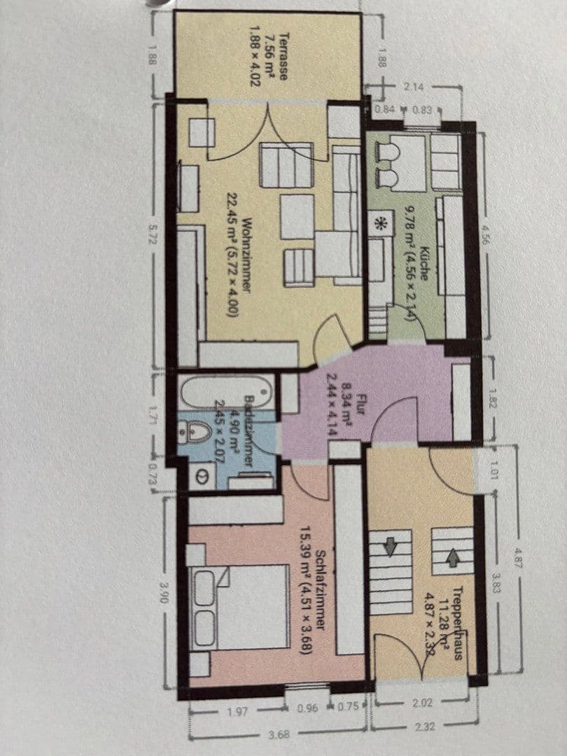 Predaj bytu 2-izbový 64 m², Rudolstadt, Durínsko Predaj bytu 2-izbový 64 m², Rudolstadt, Durínsko