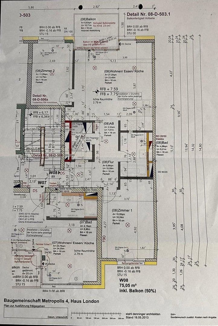 Predaj bytu 3-izbový 75 m², Berlin, Berlín Predaj bytu 3-izbový 75 m², Berlin, Berlín