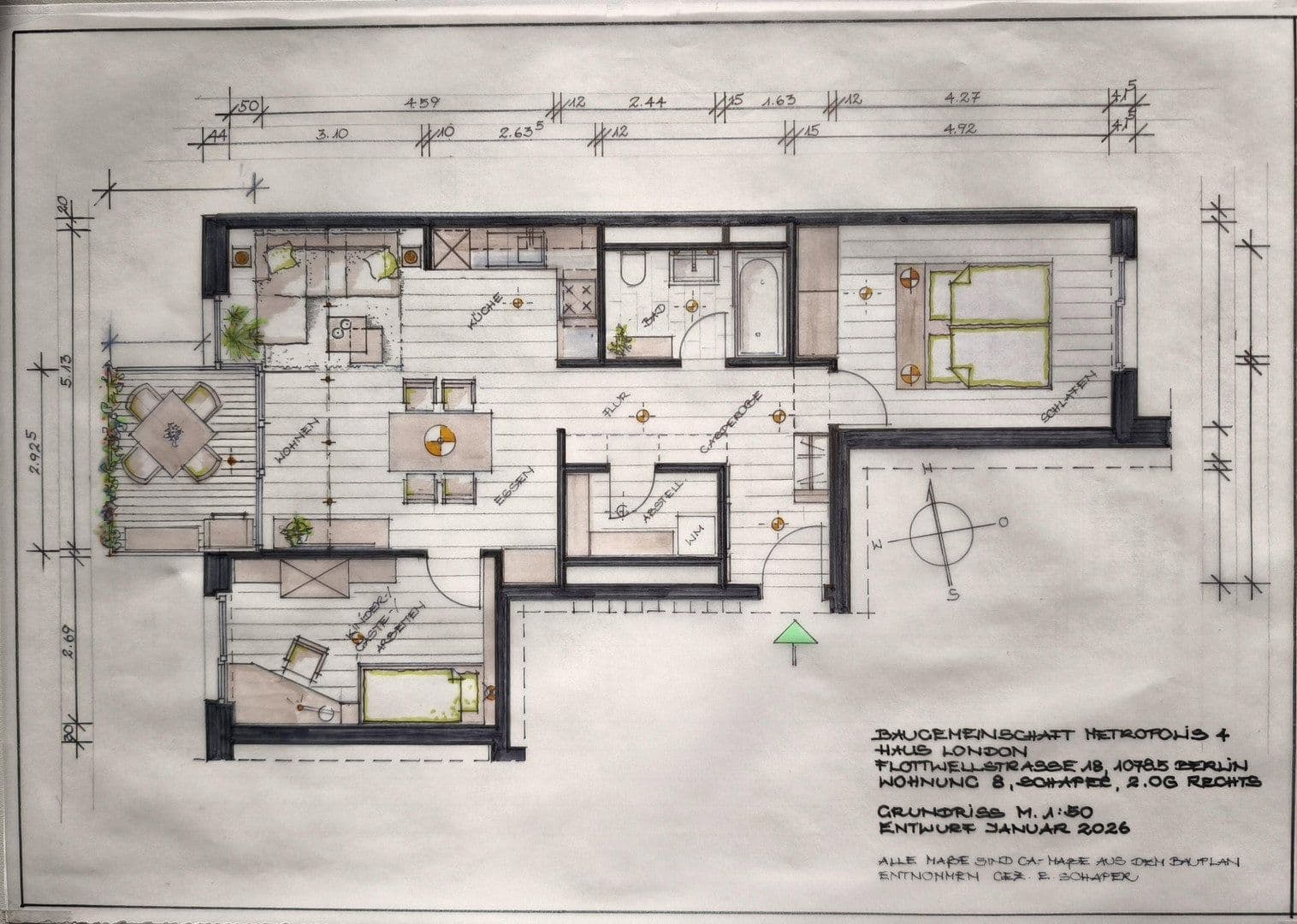 Predaj bytu 3-izbový 75 m², Berlin, Berlín Predaj bytu 3-izbový 75 m², Berlin, Berlín