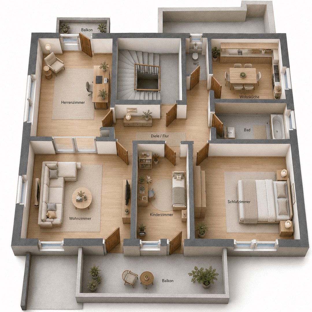 Prenájom bytu 4-izbový 102 m², Stuttgart, Bádensko-Wurttembersko Prenájom bytu 4-izbový 102 m², Stuttgart, Bádensko-Wurttembersko