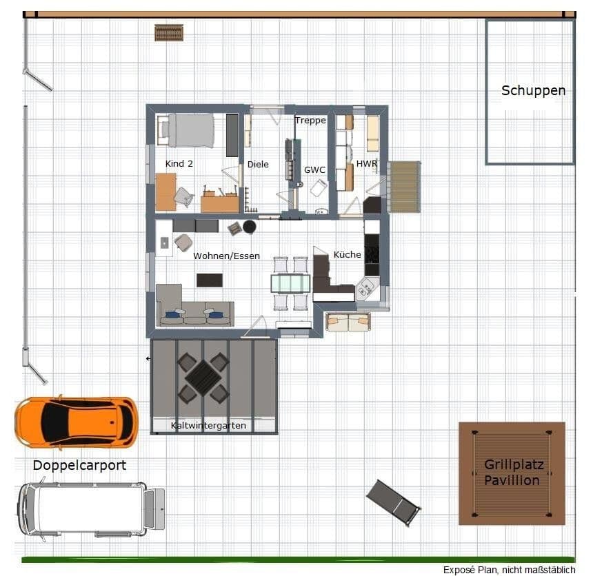 Predaj domu 122 m², pozemek 419 m², Am Sandberg 12, Königs Wusterhausen, Brandenbursko Predaj domu 122 m², pozemek 419 m², Am Sandberg 12, Königs Wusterhausen, Brandenbursko