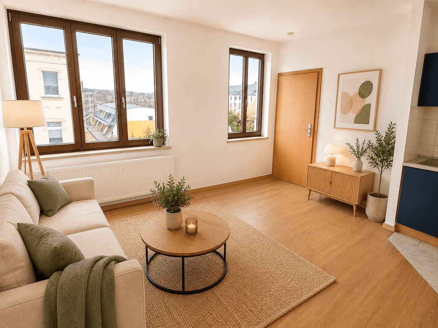 Predaj bytu 1-izbový 34 m², Chemnitz, Sasko Predaj bytu 1-izbový 34 m², Chemnitz, Sasko