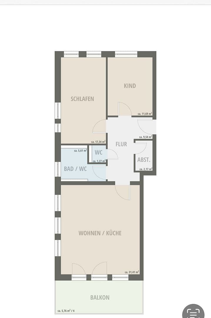 Prenájom bytu 3-izbový 85 m², Isernhagen, Dolné Sasko Prenájom bytu 3-izbový 85 m², Isernhagen, Dolné Sasko