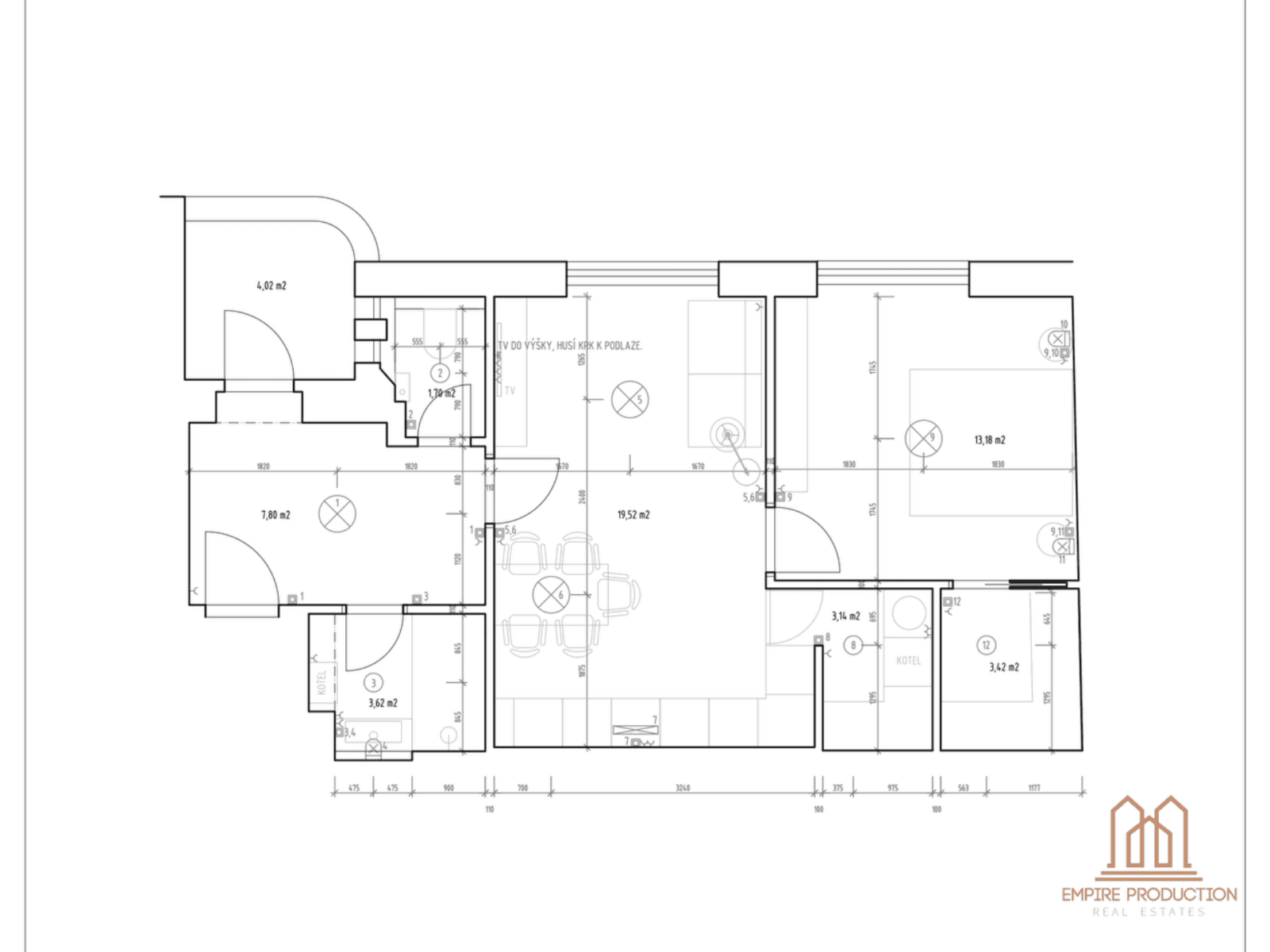 Predaj bytu 2-izbový 56 m², Tolstého, Praha, Praha Predaj bytu 2-izbový 56 m², Tolstého, Praha, Praha
