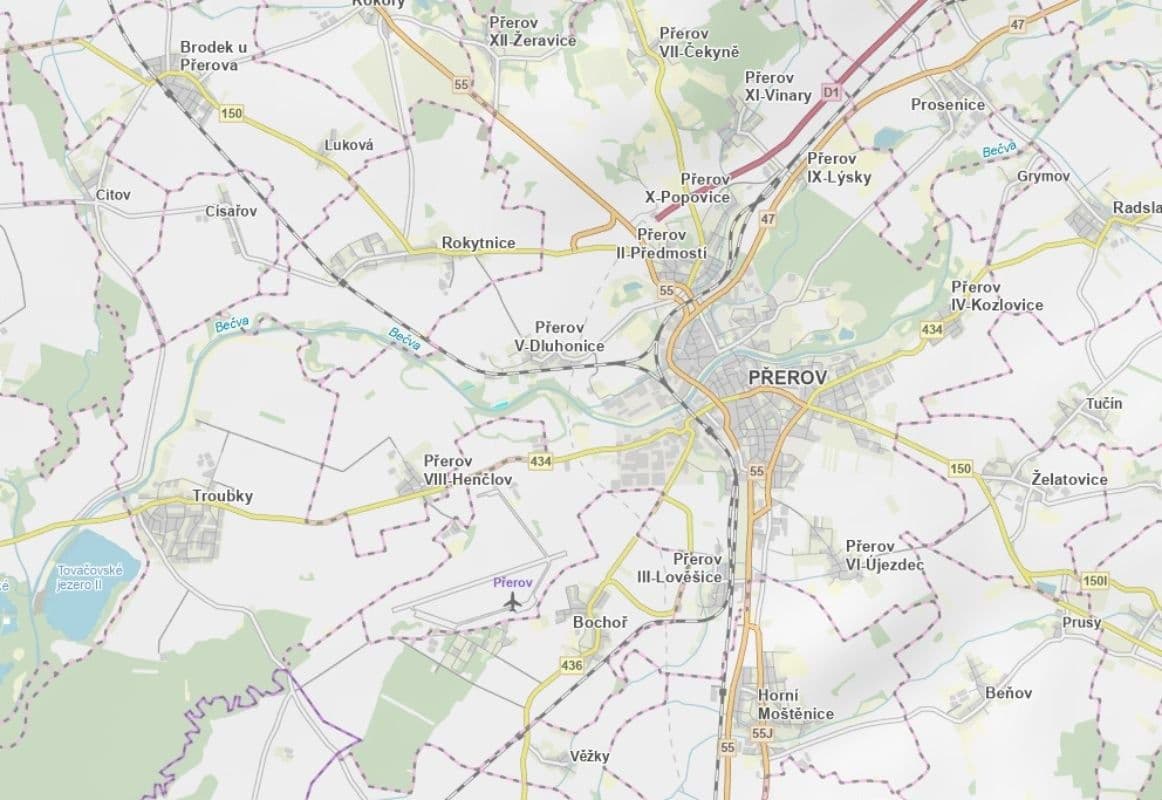 Predaj pozemku 5.327 m², Přerov, Olomoucký kraj Predaj pozemku 5.327 m², Přerov, Olomoucký kraj