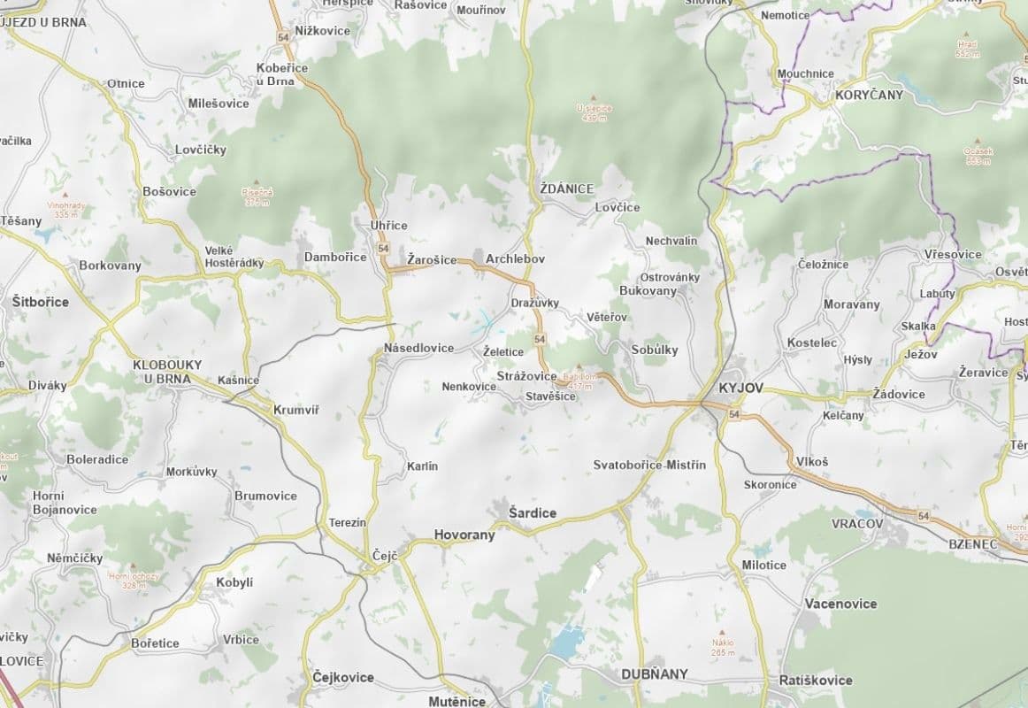 Predaj pozemku 9.833 m², Dražůvky, Jihomoravský kraj Predaj pozemku 9.833 m², Dražůvky, Jihomoravský kraj