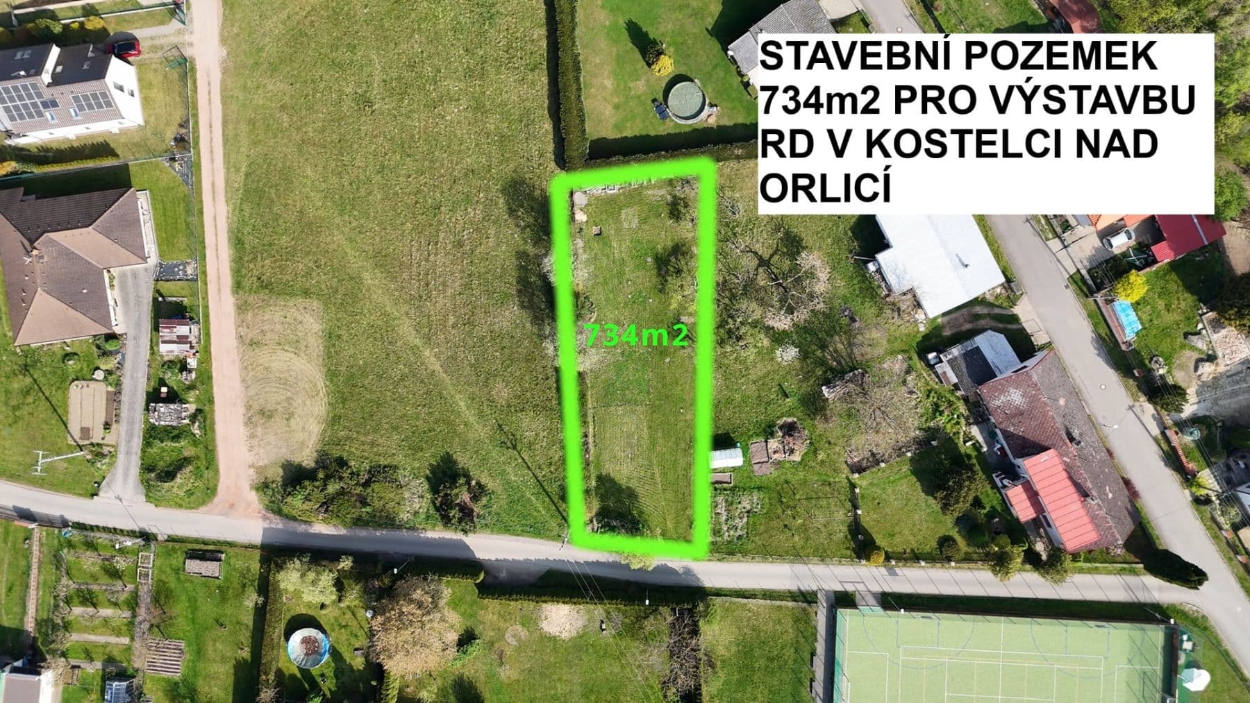 Predaj pozemku 734 m², Školní, Kostelec nad Orlicí, Královéhradecký kraj Predaj pozemku 734 m², Školní, Kostelec nad Orlicí, Královéhradecký kraj