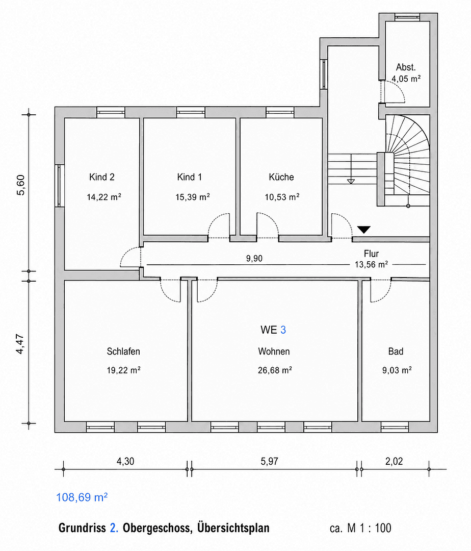 Prenájom bytu 4-izbový 109 m², Schlachthofstraße 38, Glauchau, Sasko Prenájom bytu 4-izbový 109 m², Schlachthofstraße 38, Glauchau, Sasko
