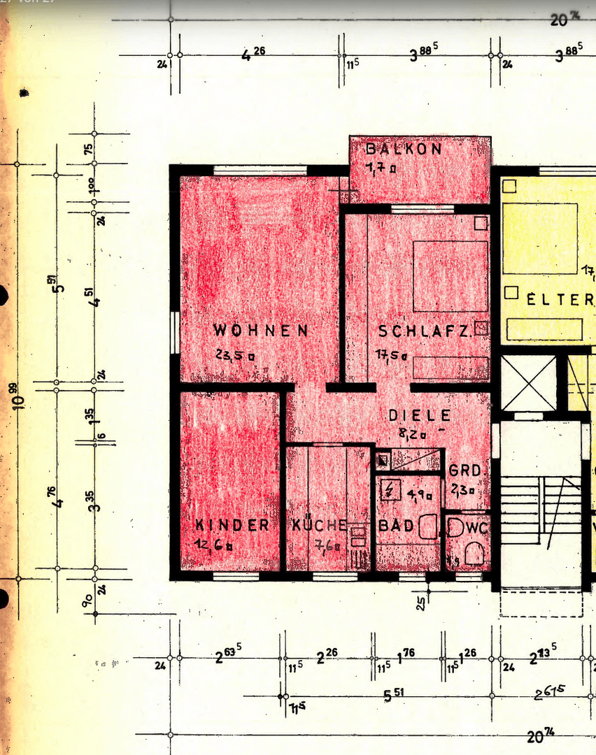 Predaj bytu 3-izbový 80 m², Leimen, Bádensko-Wurttembersko Predaj bytu 3-izbový 80 m², Leimen, Bádensko-Wurttembersko