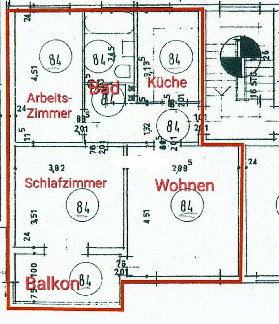 Predaj bytu 3-izbový 64 m², Am Stemmelteich 27, Wolfsburg, Dolné Sasko Predaj bytu 3-izbový 64 m², Am Stemmelteich 27, Wolfsburg, Dolné Sasko