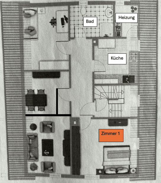 Prenájom bytu 1-izbový 19 m², Ludwigsburg, Bádensko-Wurttembersko Prenájom bytu 1-izbový 19 m², Ludwigsburg, Bádensko-Wurttembersko