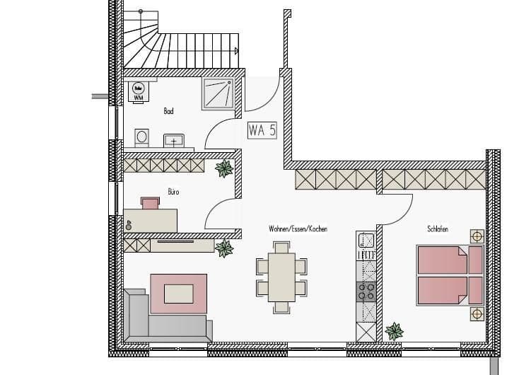 Prenájom bytu 3-izbový 64 m², An der Schwefelquelle 2, Schwandorf, Bavorsko Prenájom bytu 3-izbový 64 m², An der Schwefelquelle 2, Schwandorf, Bavorsko